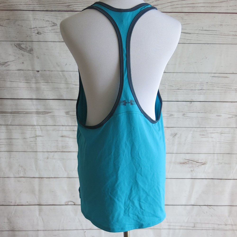Under Armour Heat Gear Loose Fit Sleeveless Athletic Tank Top - Size Medium